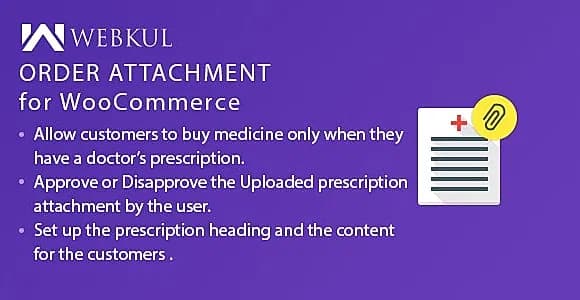 Medical Prescription Attachment for WooCommerce WordPress Plugin