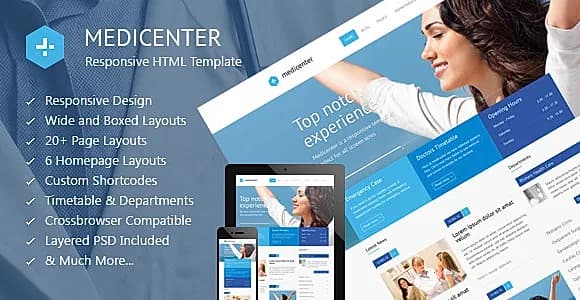 MediCenter - Health Medical Template