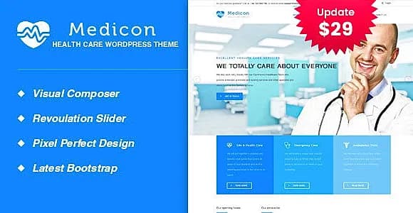 Medicon WordPress Theme