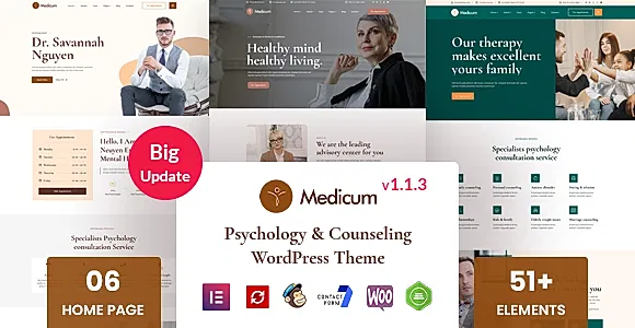 Medicum WordPress Theme