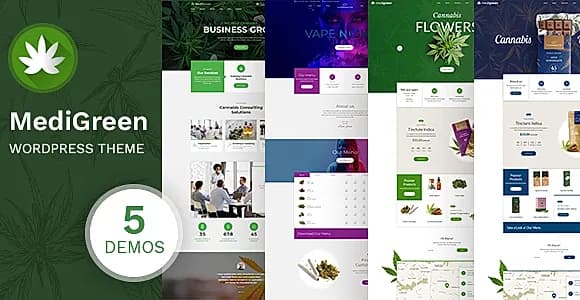 Medigreen WordPress Theme