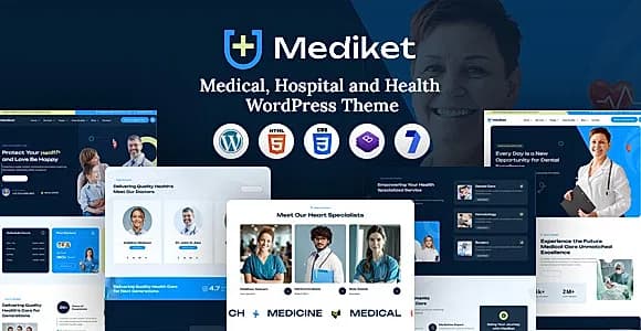 Mediket WordPress Theme