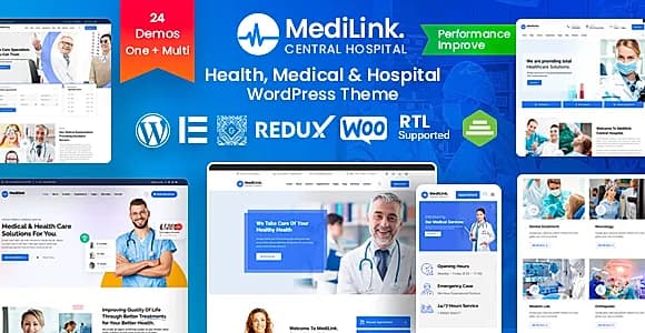 Medilink WordPress Theme