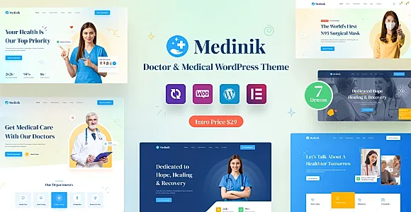 Medinik WordPress Theme