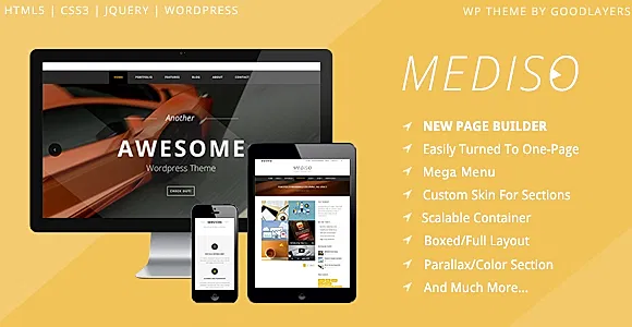 Mediso WordPress Theme