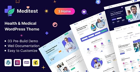 Meditest WordPress Theme
