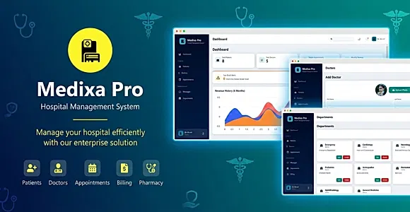 Medixa Pro – Hospital Management System