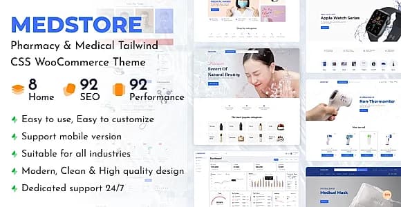 MedStore WordPress Theme