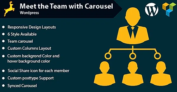 Meet the Team with Carousel for Wordpress WordPress Plugin