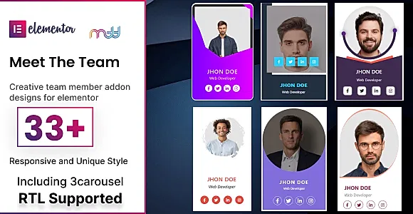 Meet The Team WordPress Plugin