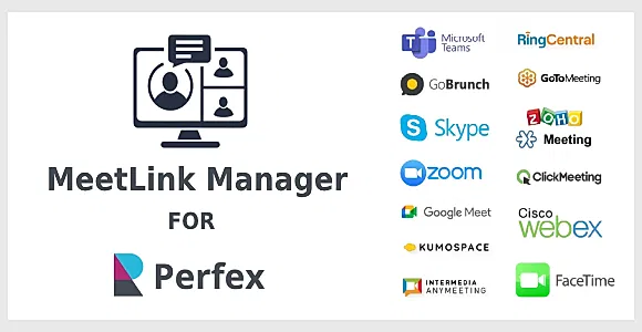 MeetLink Manager for Perfex CRM