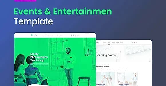 Meety – Events & Meetups Elementor Template Kit