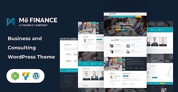 MeFinance WordPress Theme