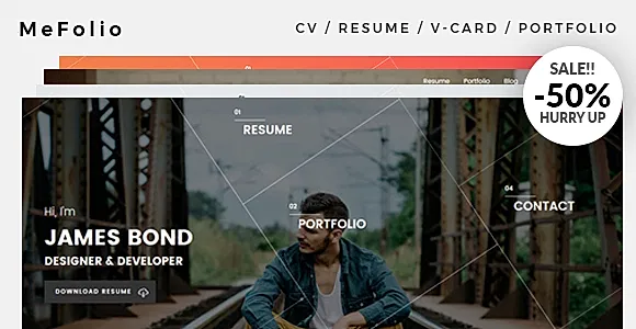 MeFolio WordPress Theme