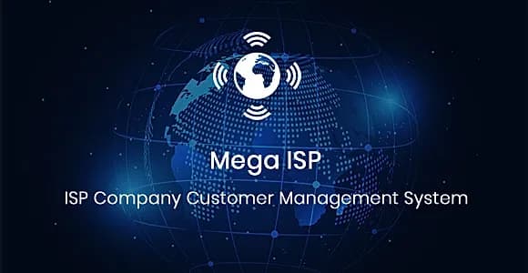 Mega ISP - ISP Company Customer Management CMS