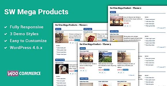 Mega Products WooCommerce WordPress Plugin
