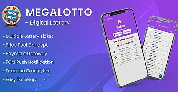 MegaLotto - Digital Lottery App