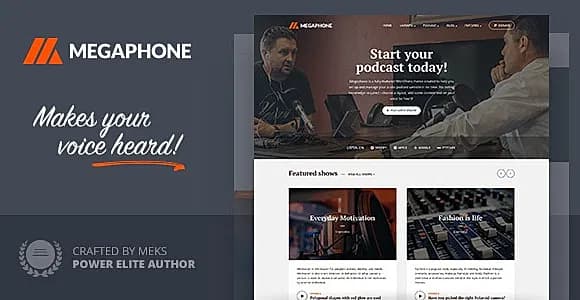 Megaphone WordPress Theme