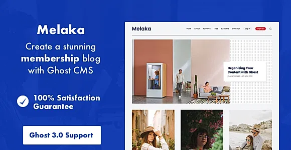 Melaka - Blog and Magazine Ghost 5.0 Theme