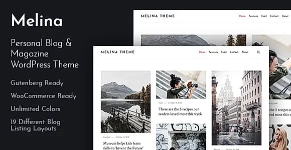 Melina WordPress Theme