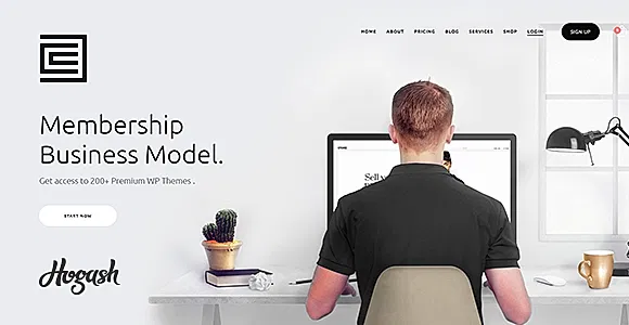 Membership HTML template