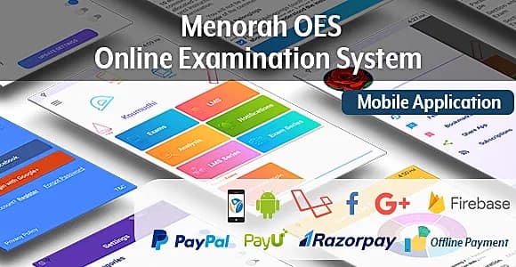 Menorah OES – Online Examination System Mobile App