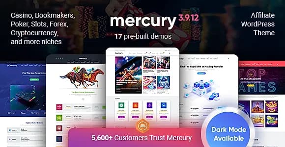 Mercury WordPress Theme