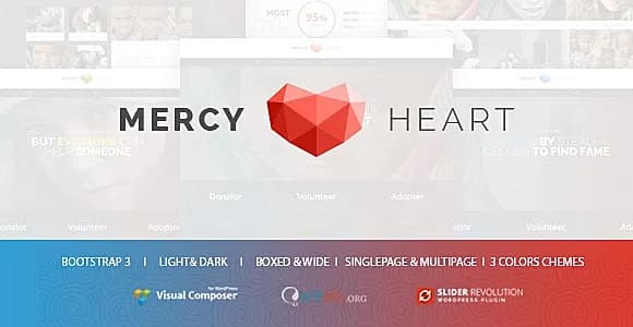 Mercy Heart WordPress Theme