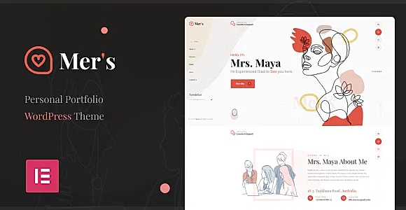 Mers WordPress Theme