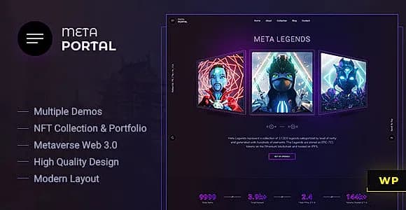 MetaPortal WordPress Theme