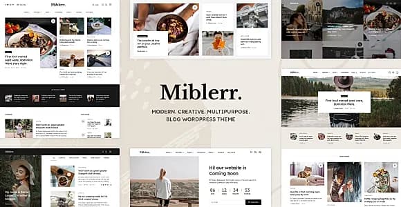 Miblerr WordPress Theme