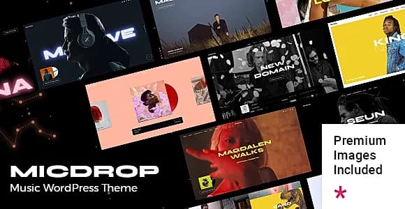 Micdrop WordPress Theme