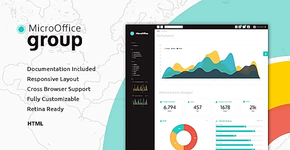 Micro Office | Intranet & Extranet HTML Template