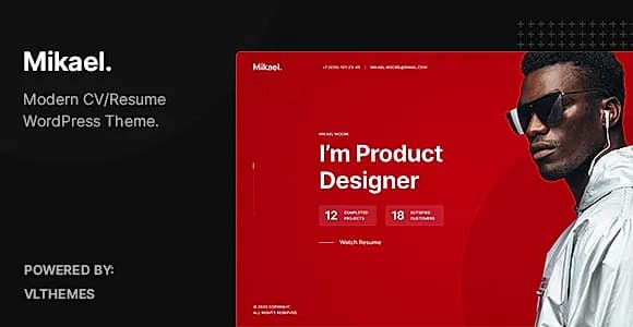 Mikael WordPress Theme