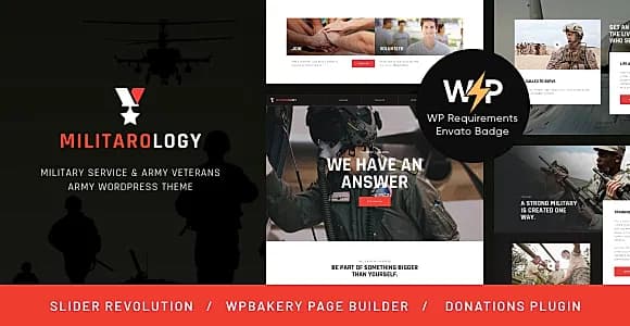 Militarology WordPress Theme