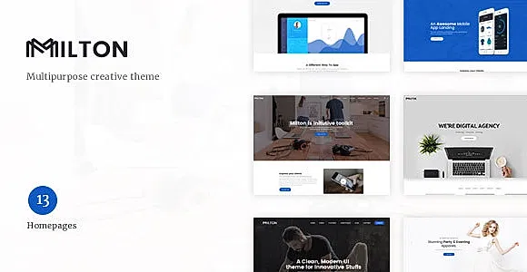 Milton WordPress Theme