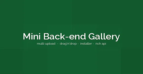 Mini Back-end Gallery