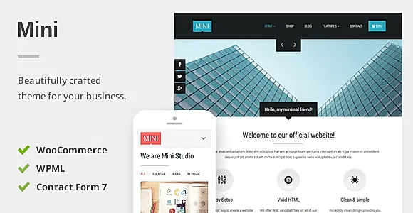 Mini Theme WordPress Theme