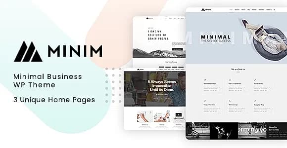 Minim WordPress Theme