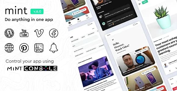 Mint - WebView & Multi-Purpose Android App