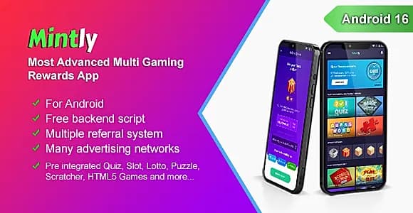 Mintly - Advanced Multi Gaming Rewards App