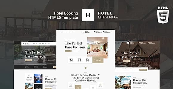 Miranda - Hotel booking HTML Template