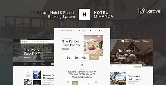 Miranda - Laravel Hotel & Resort Multilingual Booking System