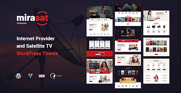 Mirasat WordPress Theme