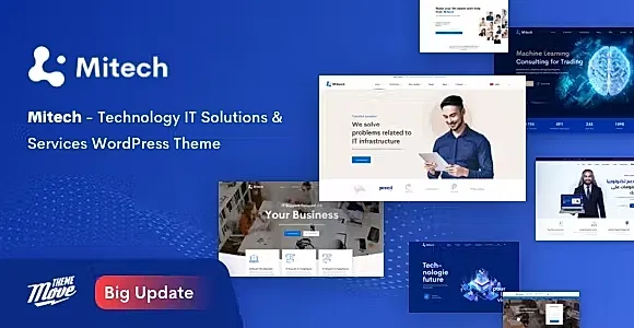 Mitech WordPress Theme