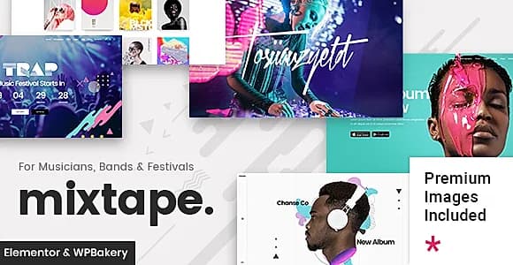 MixtapeWP WordPress Theme