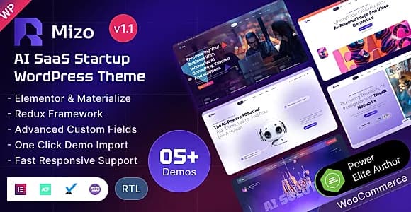 Mizo WordPress Theme