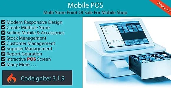 Mobile POS - Multi Store Point Of Sale for Mobile Shop