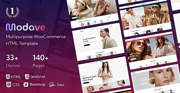 Modave - Multipurpose eCommerce HTML Template