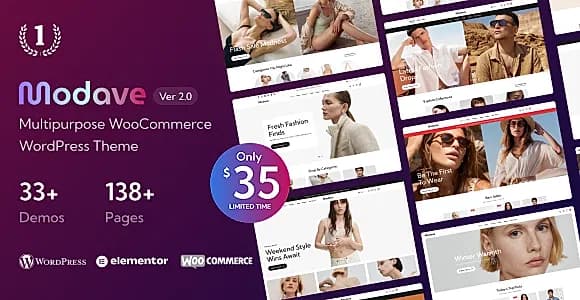 Modave WordPress Theme